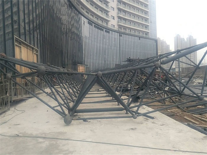 丰县万豪酒店雨棚网架